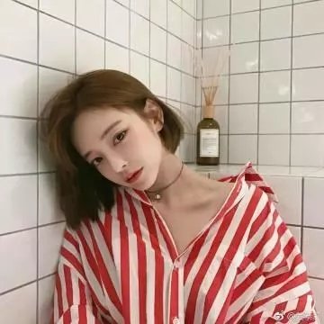 港口的灯光